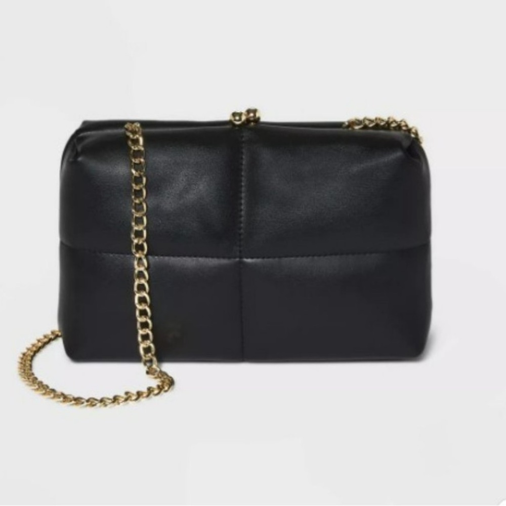 A New Day Black Puffy Clutch
Crossbody Bag